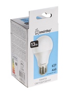 Лампа светодиодная Smartbuy, E27, A60, 13 Вт, 6000К, свечение холодное белое - Фото 2