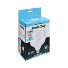Лампа cветодиодная Smartbuy, Е40-E27, 50 Вт, 4000 К, дневной белый свет - Фото 4