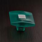 Ручка кнопка PLASTIC 003, пластиковая, зеленая - Фото 4