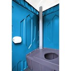 Туалетная кабина «Прагма», 115 × 111 × 222 см, разборная, синяя - Фото 4