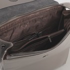 Рюкзак мол L-8620, 25*8*31, отдел на молнии, расширен, н/карман, серый - Фото 5