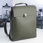 Рюкзак молодёжный, отдел на молнии, с расширением, наружный карман, цвет оливковый - Фото 1