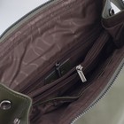 Рюкзак молодёжный, отдел на молнии, с расширением, наружный карман, цвет оливковый - Фото 3