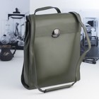 Рюкзак молодёжный, отдел на молнии, с расширением, наружный карман, цвет оливковый - Фото 4