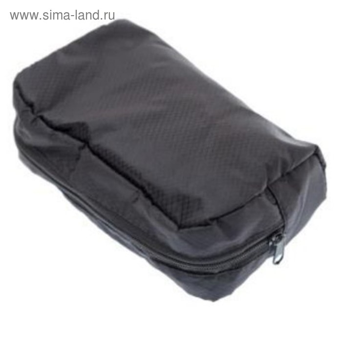 Косметичка-сумочка 15,5х9,5х5 см, нейлон, цвет чёрный (h10999) - Фото 1