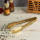 Щипцы кухонные "Блеск золота" 23,5х3,5 см - Фото 1