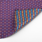 Набор для мальчика галстук бабочка 10 х 5, платок 18 х 18, п/э, фиолетовый - Фото 4