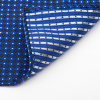 Набор для мальчика галстук бабочка 10 х 5, платок 18 х 18, п/э, синий - Фото 4