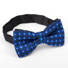 Набор для мальчика галстук бабочка 10 х 5, платок 18 х 18, п/э, синий - Фото 5