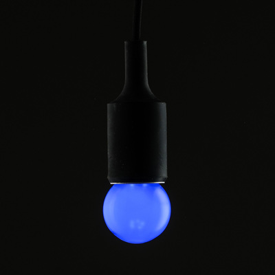 Лампа светодиодная декоративная Luazon Lighting, G45, 5 SMD2835, для белт-лайта, синий