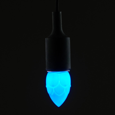 Лампа светодиодная декоративная Luazon Lighting "Шишка", 5 SMD2835, для белт-лайта, синий