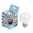 Лампа светодиодная декоративная Luazon Lighting, G60, 6 SMD2835, для белт-лайта, белый - Фото 1