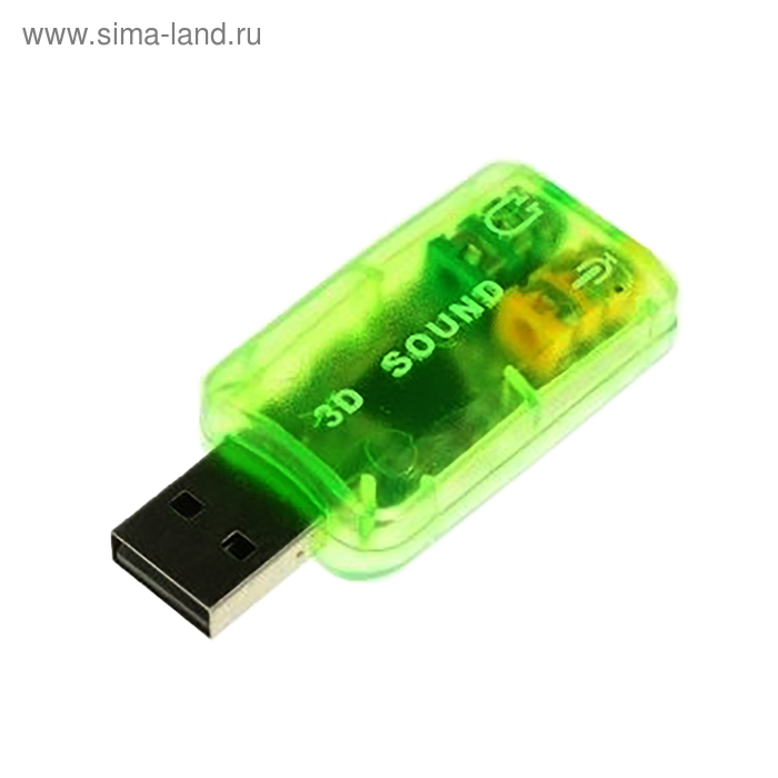 Звуковая карта USB TRUA3D (C-Media CM108) 2.0 Ret - Фото 1