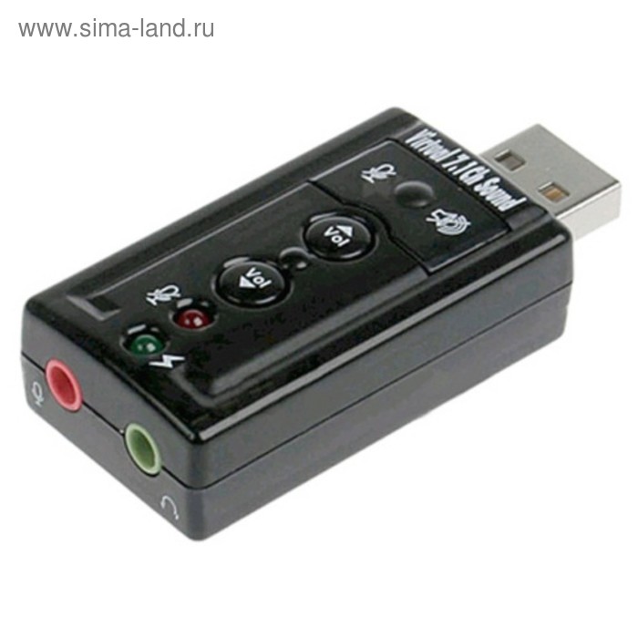 Звуковая карта USB TRUA71 (C-Media CM108) 2.0 Ret - Фото 1