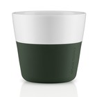 Чашки для лунго 2 шт., 230 мл, тёмно-зелёные - Фото 4