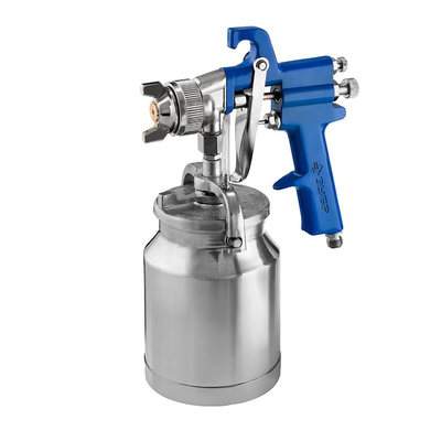 Краскопульт ЗУБР «ПРОФЕССИОНАЛ ПРО Н350», пневматический, HVLP, с нижним бачком, 1.8 мм