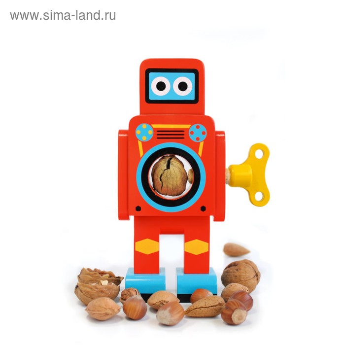Орехокол мини Robot, красный - Фото 1