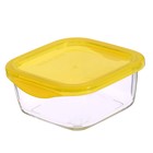 Набор контейнеров Keep'N Box: 0,36 л; 0,37 л; 1,9 л, цвет желтый - Фото 5
