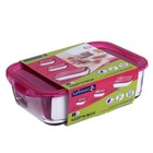 Набор контейнеров Keep'N Box: 0,36 л; 0,37 л; 1,9 л, цвет розовый - Фото 6