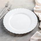 Тарелка обеденная, d=27 см, цвет белый - Фото 2
