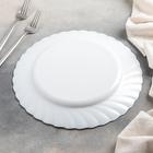 Тарелка обеденная, d=27 см, цвет белый - Фото 3