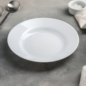 Тарелка суповая Luminarc Everyday, d=22 см, стеклокерамика, цвет белый