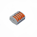 Клемма строительно - монтажная Smartbuy, 5 отверстий, с рычагами - Фото 1