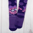 Колготки СМЕШАРИКИ "Ёжик", фиолетовый , рост 92-98 см - Фото 4