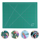 Мат для резки, двусторонний, 60 × 45 см, А2, цвет зелёный - Фото 4