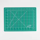 Мат для резки, двусторонний, 30 × 22 см, А4, цвет зелёный - Фото 1