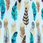 Постельное бельё 1.5-спальное «Этель. Перья», поплин - Фото 5