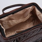 Сумка дорожная, отдел на молнии, наружный карман, регулируемый ремень, цвет коричневый - Фото 5
