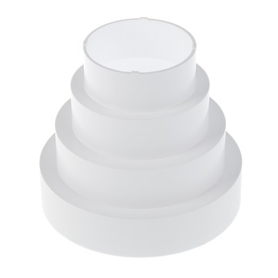 Соединитель круглых каналов ERA ПУ15.12.10.8, вентиляционный, d=78/98/123/148 мм, центральный