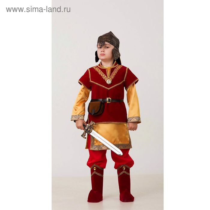 Карнавальный костюм "Добрыня", р-р 36, рост 146 см - Фото 1