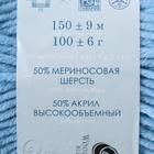 Пряжа "Зимняя премьера" 50%меринос.шерсть, 50% акрил 150м/100гр (519-Венерин башмачок) - Фото 4