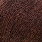 Пряжа "Перуанская альпака" 50% альпака, 50% меринос.шерсть 150м/50гр (251-Коричневый) - фото 8613220