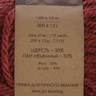 Пряжа "Сувенирная" 50% акрил, 50% шерсть 160м/200гр (1027-Тер.-малин.меланж) - Фото 3