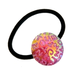 резинка для волос "Диско" мини круг буквы микс - Фото 1