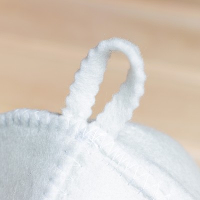 Набор для бани с принтом «Для любителей баньки», 3 предмета: шапка, коврик, рукавица, полиэфир, светлый, «Банная забава»