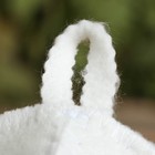 Набор для бани с принтом «Самому лучшему банщику», 3 предмета: шапка, коврик, рукавица, шерсть 30%, полиэфир 70%, светлый, «Банная забава» - Фото 4