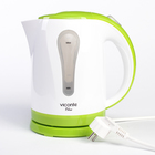 Чайник электрический Viconte VC-3265, 1.9 л, 2200 Вт, бело-зеленый - Фото 1