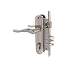 Замок врезной «АЛЛЮР» 102/3 AB, с ручкой, 4 ключа, цвет старая бронза - Фото 1