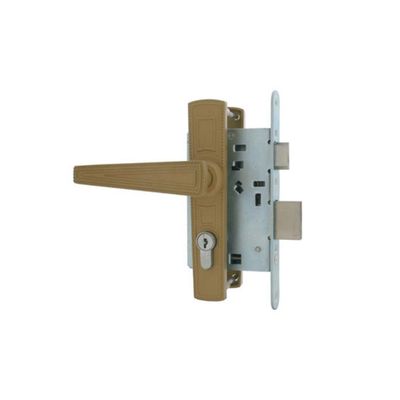 Замок врезной Димитровград «Зенит» ЗВ4-3.01, м/о 55 мм, с/руч, цвет золото