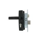 Замок врезной Димитровград «Зенит» ЗВ4-3.04, м/о 55 мм, с/руч, черный - Фото 1