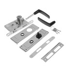 Замок врезной Димитровград «Зенит» ЗВ4Д, с/ручкой, цвет никель - Фото 2