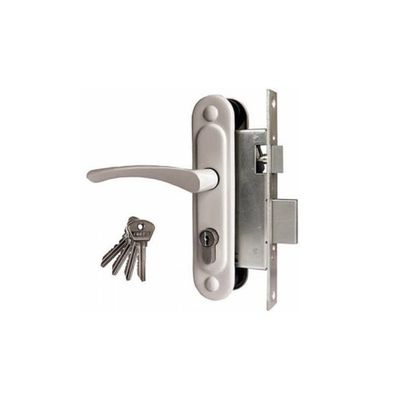 Замок врезной Димитровград «Омега» ЗВ.7, м/о 55 мм, с/руч, белый