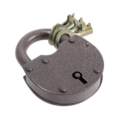 Замок навесной «Н.Новгород» ЗВС-2, d=11 мм, 3 ключа