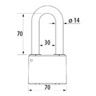 Замок навесной «Чебоксары» ВС 2- М1 -02, d=14 мм - Фото 2