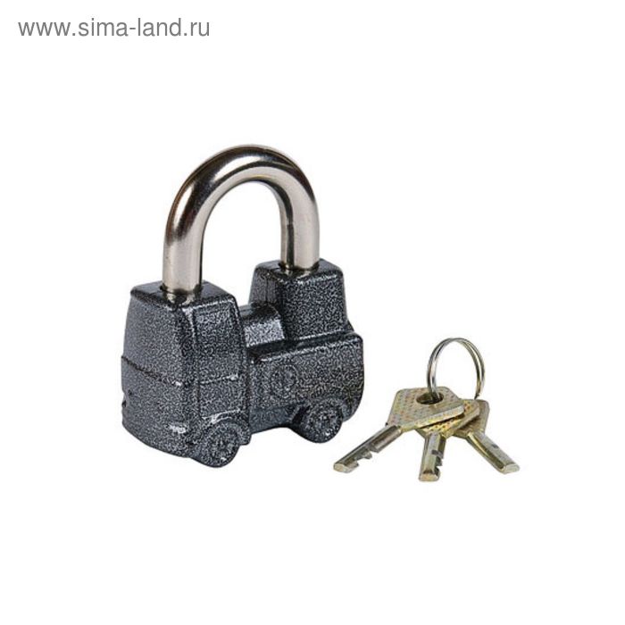 Замок навесной «Чебоксары»ВС 2-37 ВС 2-37-03, «грузовичок» - Фото 1