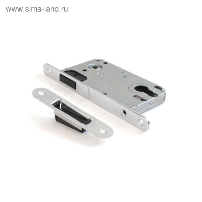 Замок врезной магнитный Apecs 5300-M-CR, без ц/м, м/о 85 мм, б/ручки, цвет хром - Фото 1